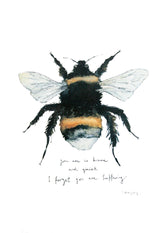 Animals Insect - You are so Brave Unframed